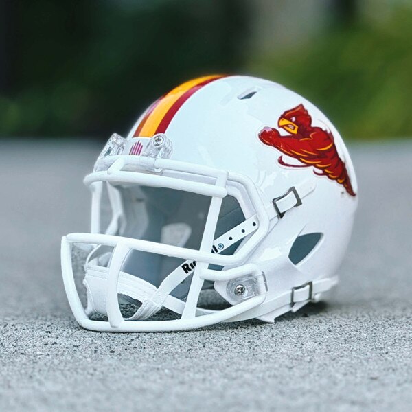 Riddell Punching Cy White Speed Mini Helmet